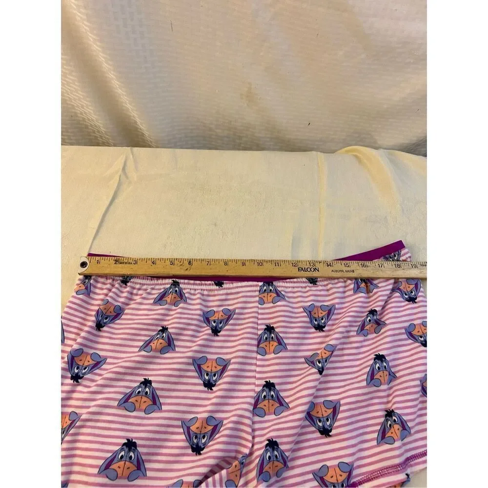 Disney sleep shorts xxl‎ 2x Pooh rn#76292 pink blue - Picture 5 of 7